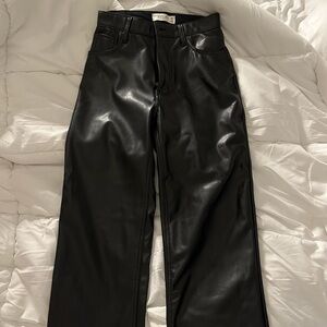 Abercrombie leather pants